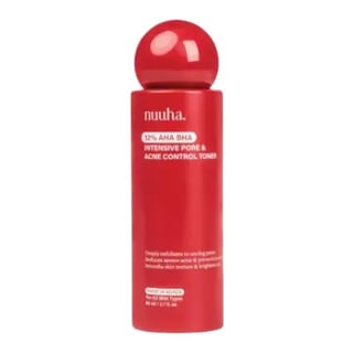 Nuuha Beauty 12% AHA BHA Intensive Pore & Acne Control Toner