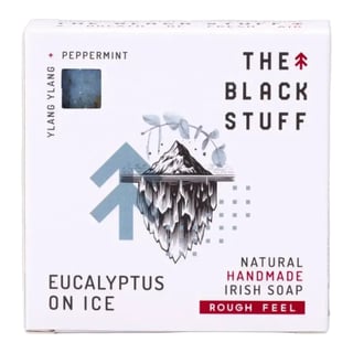 The Black Stuff Eucalyptus On Ice Natural Handmade Irish Soap
