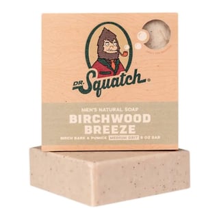 Dr. Squatch Birchwood Breeze Bar Soap