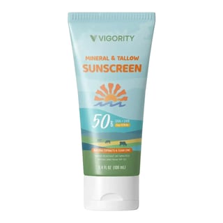 Vigority Tallow Sunscreen With Mineral SPF 50
