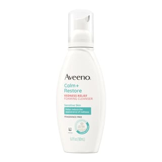 Aveeno Calm + Restore Redness Relief Foaming Cleanser