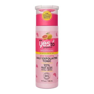 Yes To Grapefruit Glow-Boosting Daily Exfoliating Tonic