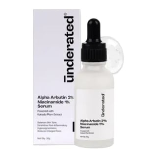 Underated Alpha Arbutin 2% + Niacinamide 1% Serum