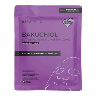 BeautyPro Bakuchiol Facial Sheet Mask