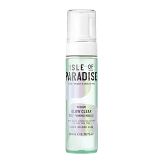 Isle of Paradise Glow Clear Self-Tanning Mousse Medium