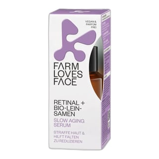 Farm Loves Face Retinal + Bio-Leinsamen Slow Aging Serum