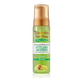 Creme of Nature Pure Honey Hair Food Smoothing & Frizz Control Styling Mousse