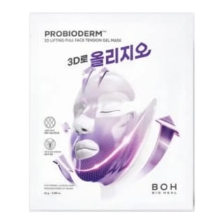 BOH Bio Heal Probioderm 3D Lifting Full Face Tension Gel Mask