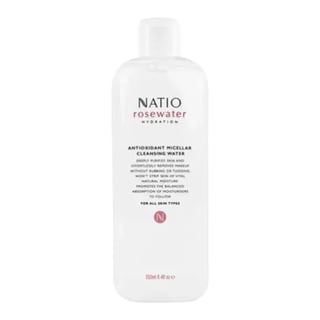 Natio Rosewater Hydration Antioxidant Micellar Cleansing Water