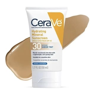 セラヴィ ハイドレーティング ミネラル サンスクリーン フェイス シアー ティント SPF 30