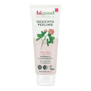 bigood Gesichts Peeling Roter Klee & Aloe Vera