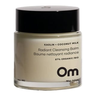 OM Organics Kaolin + Coconut Milk Radiant Cleansing Balm