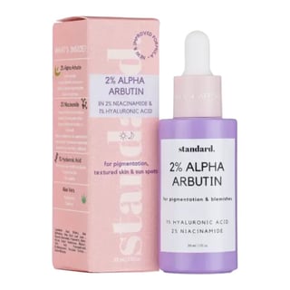 Standard Skin and Beauty 2% Alpha Arbutin Serum With Hyaluronic Acid