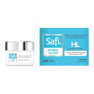 Safi Hydra Glow Hydralight Glycerin & Hyaluronic Acid Oil-Free Gel Moisturiser