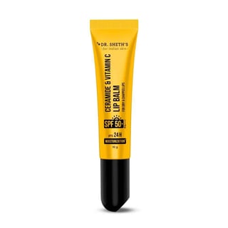Dr. Sheth's 藏紅花與曲酸潤唇膏 SPF 50+