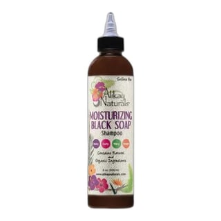 Alikay Naturals モイスチャライジング ブラックソープ シャンプー