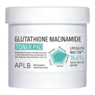 APLB Glutathione Niacinamide Toner Pad