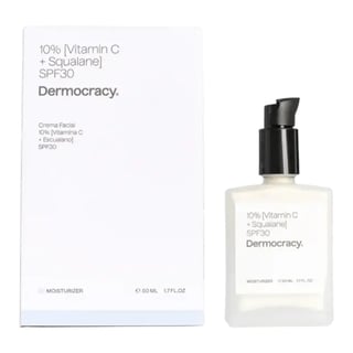 Dermocracy Hidratante 10% (Vitamina C + Escualano) SPF 30