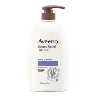 Aveeno Stress Relief Body Wash Oat Lavender & Chamomile