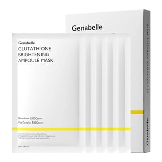 Genabelle Glutathione Brightening Ampoule Mask