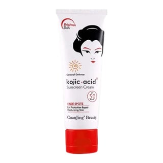 GuanJing Beauty Kojic Acid Sunscreen Cream SPF 50