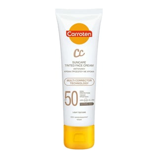 Carroten CC Suncare Tinted Face Cream SPF 50