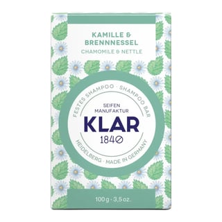 Klar Seifen Chamomile & Nettle Shampoo Bar