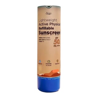 Hygr Lightweight Active Physical Refillable Sunscreen SPF 50+ PA++++