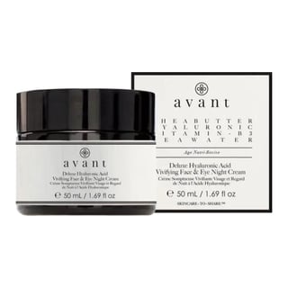 Avant Skincare Deluxe Hyaluronic Acid Vivifying Face & Eye Night Cream