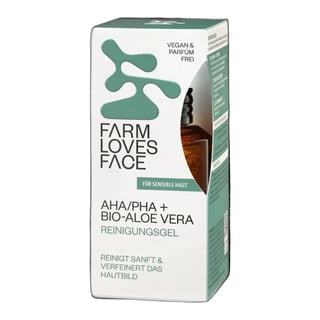 Farm Loves Face AHA/PHA + Bio-Aloe Vera Reinigungsgel