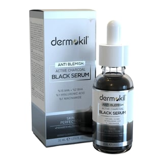 Dermokil Anti Blemish Active Charcoal Black Serum
