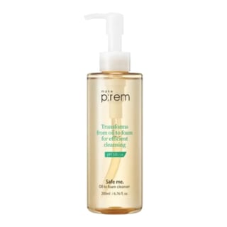 Make p:rem Safe Me. Oil To Foam Cleanser
