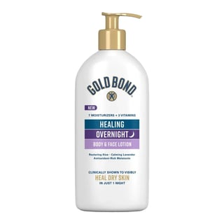 Gold Bond Healing Overnight Body & Face Lotion