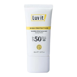 Luv it! SPF50+ PA++++ UVA UVB High Protection Invisible Daily Sunscreen