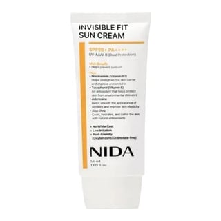 Nida Invisible Fit Sunscreen SPF 50