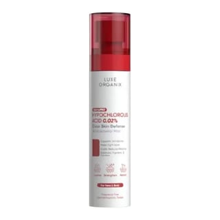 Luxe Organix Hypochlorous Acid 0.02% Clear Skin Defense Antibacterial Mist