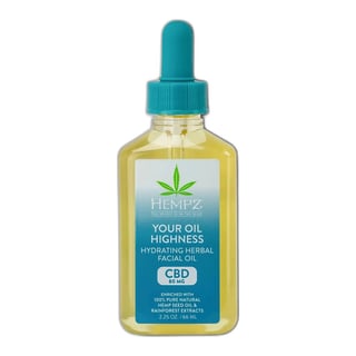 Hempz CBD Your Oil Highness Hydrating Herbal Facial Oil