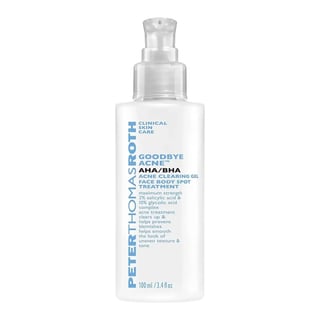 Peter Thomas Roth Goodbye Acne AHA/BHA Acne Clearing Gel Face Body Spot Treatment