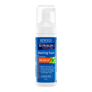 Revuele No Problem Washing Foam With Tea Tree Oil