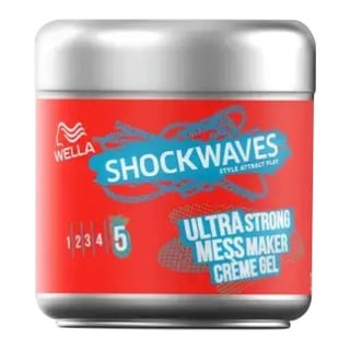 Wella Shockwaves Ultra Strong Mess Maker Crème Gel