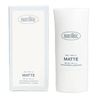 Nutrilitic Matte Tinted Mineral Sunscreen SPF40+ PA++++