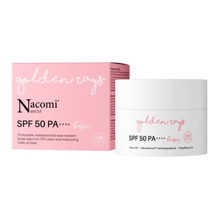 Nacomi كريم Next Level Golden Rays SPF 50