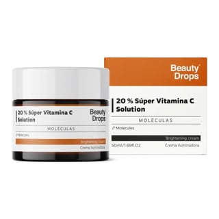 beauty drops 20% Súper Vitamina C Solution Molecules Brightening Cream