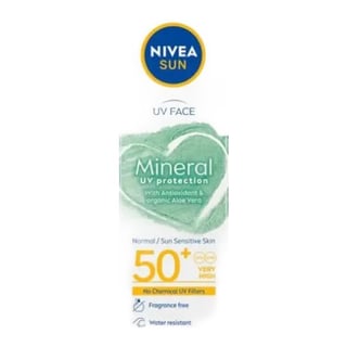 Nivea Sun Mineral Face Cream SPF50+