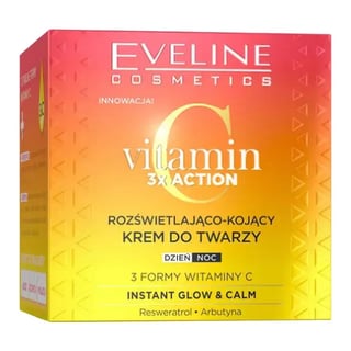 Eveline Vitamin C 3x Action Rozświetlająco-Kojący Krem Do Twarzy