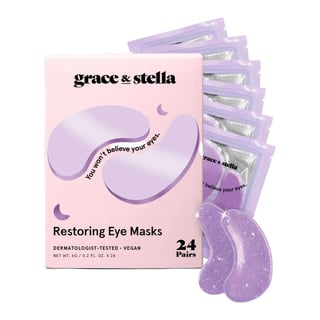 Grace & Stella Restoring Purple Eye Masks