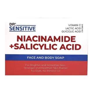 Dr. Sensitive Niacinamide + Salicylic Acid Face And Body Soap