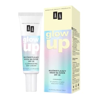 AA Glow Up Rozświetlający Krem Na Dzien SPF30