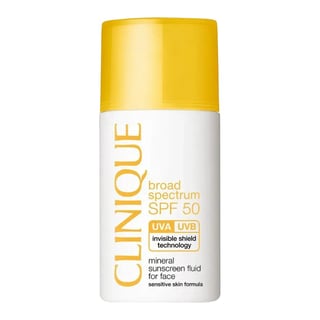 Clinique Broad Spectrum SPF 50 Mineral Sunscreen Fluid for Face