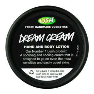 LUSH Dream Cream Self-Preserving Body Lotion